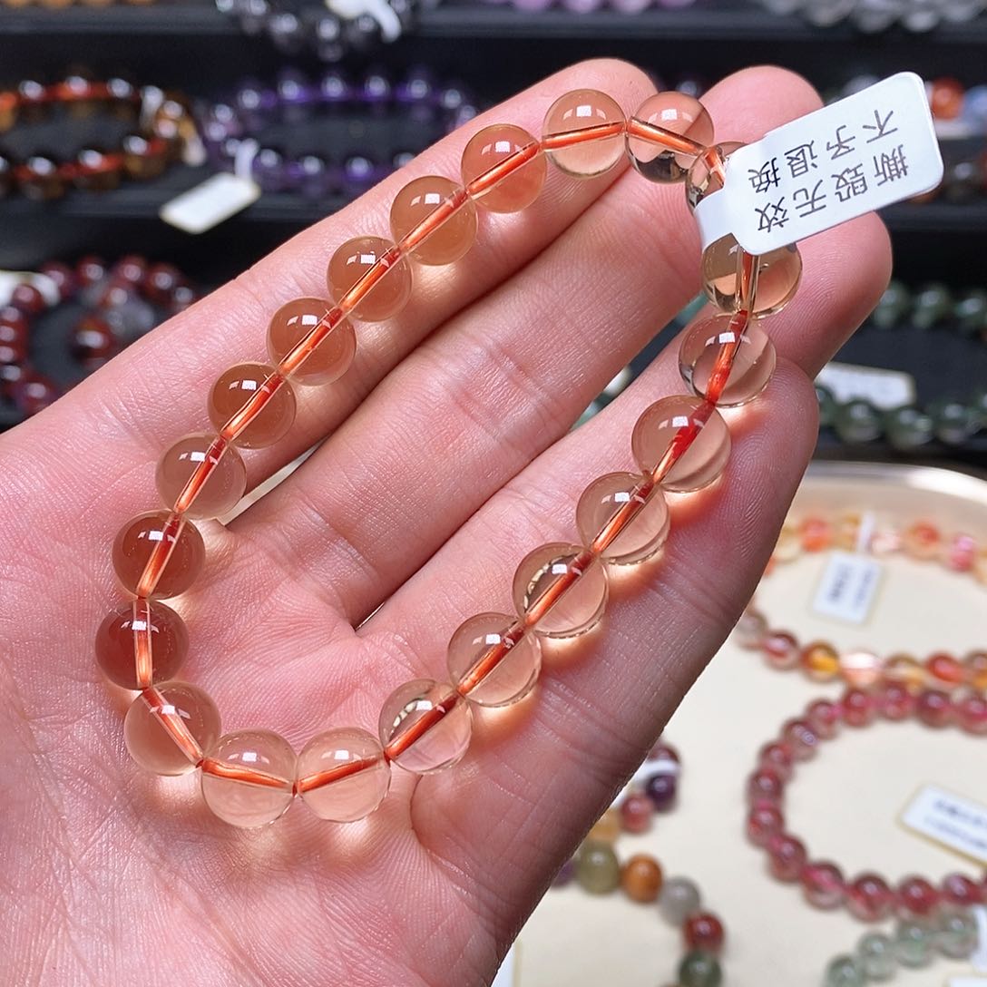 水晶手串未镶嵌手串9.0