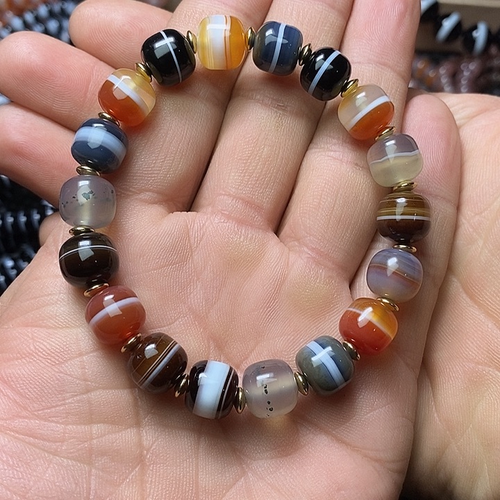 玛瑙/玉髓手链未镶嵌