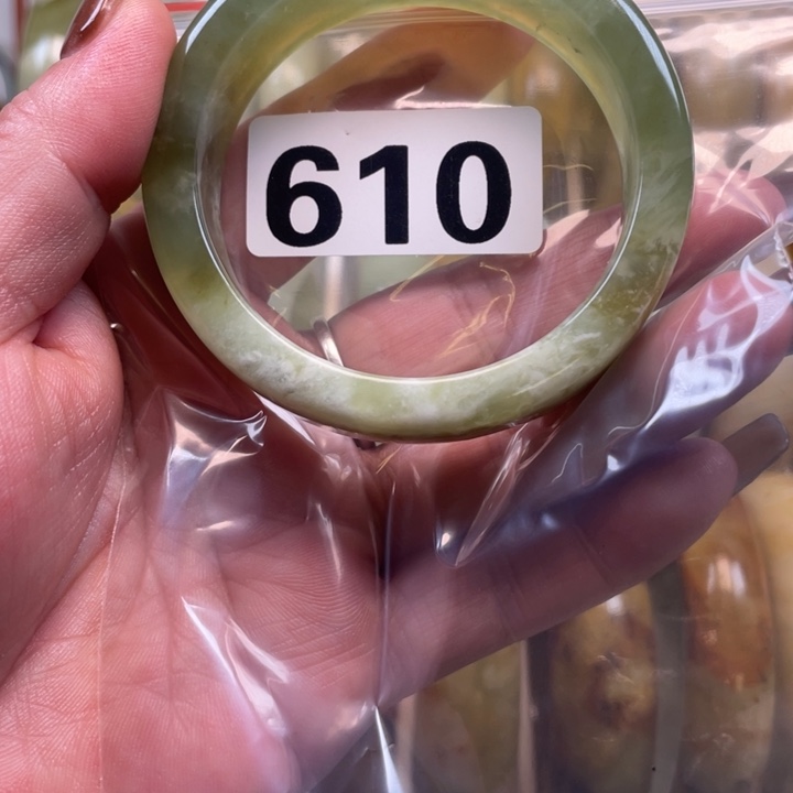 刚***你蛇纹石玉合金手镯