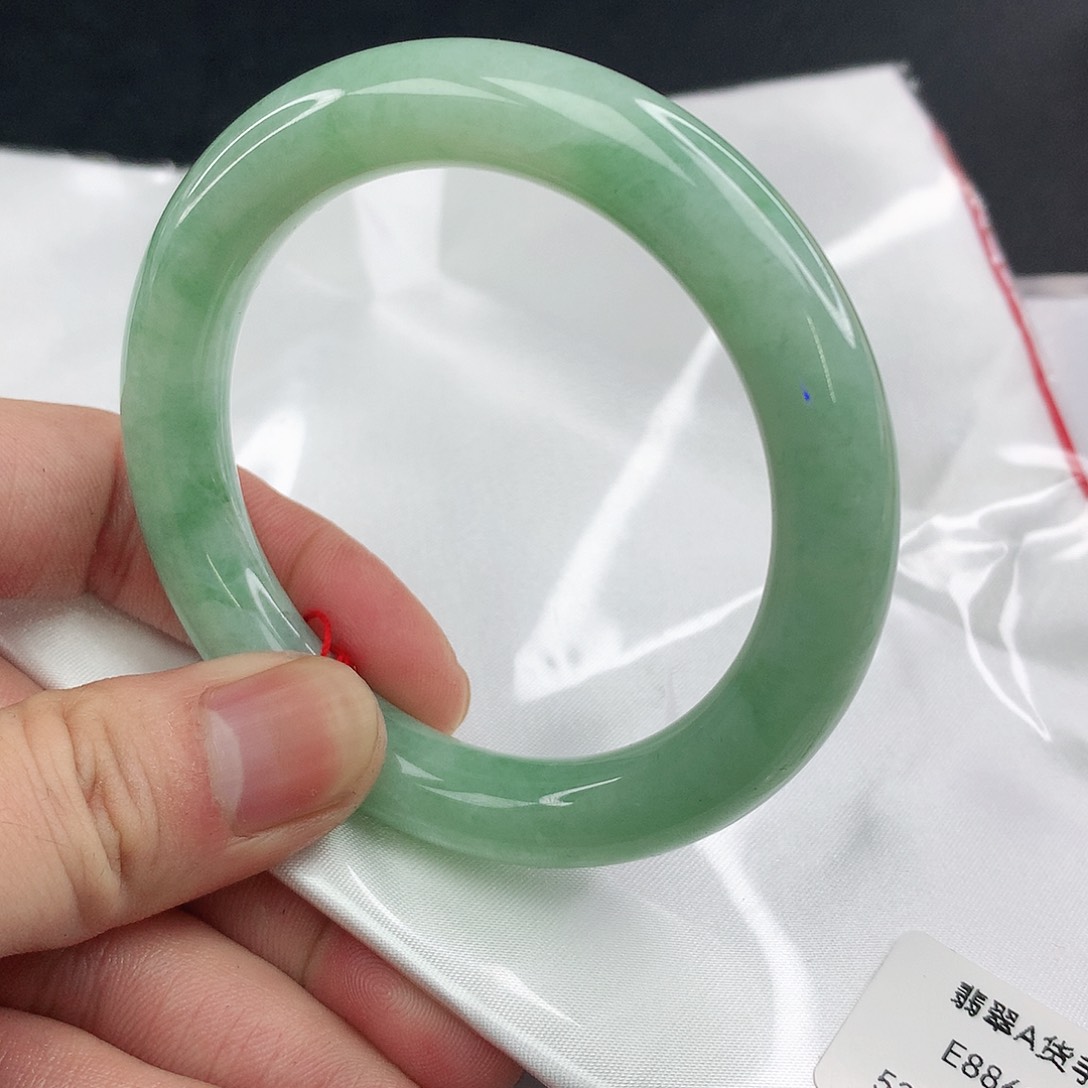 翡翠手镯未镶嵌*️**圈53