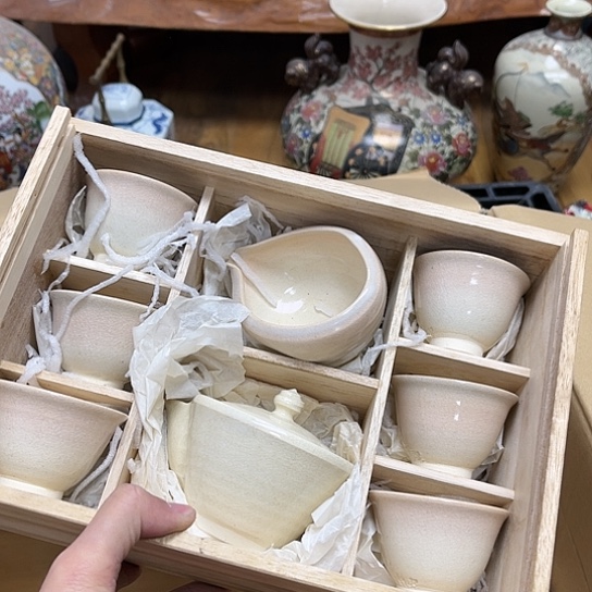 瓷片摆件工艺品瓷器摆件777 