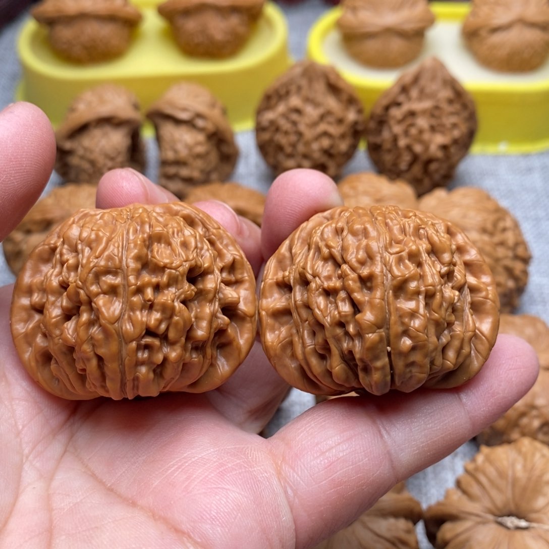 文玩核桃把件42全品汉高楼