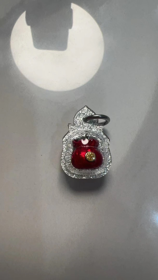 非金属亚克力吊坠 【欣易珠宝】乾坤米袋子 吊坠