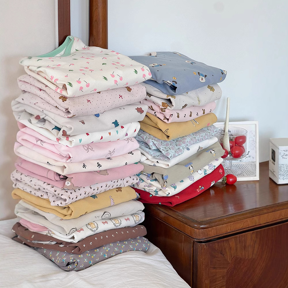 儿童秋衣秋裤男女童宝宝280g家居服无骨睡衣家居服