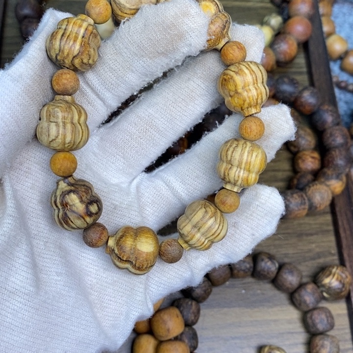 贡木手串/手链1.6葫芦虎皮