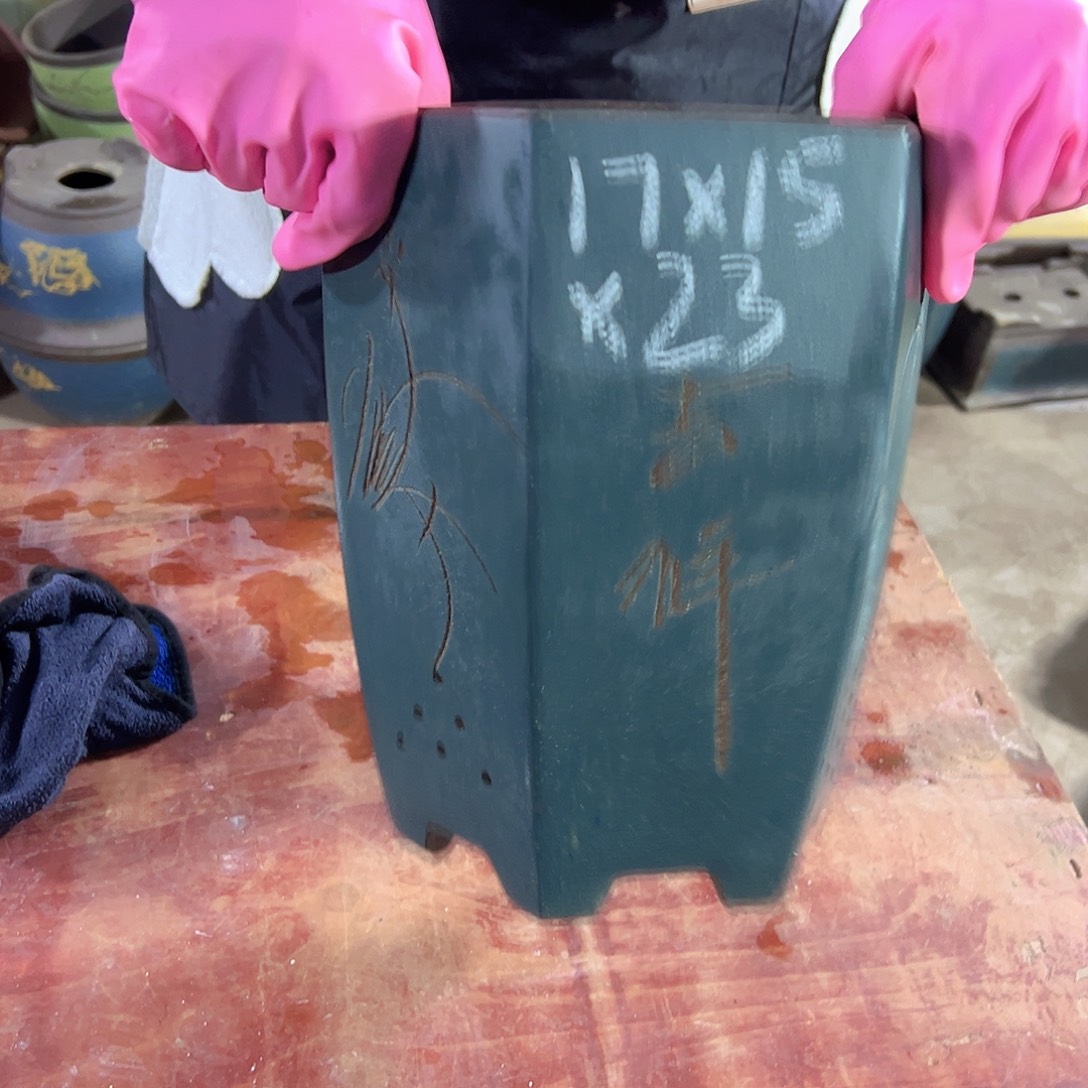 窝口蓝六方小号一个