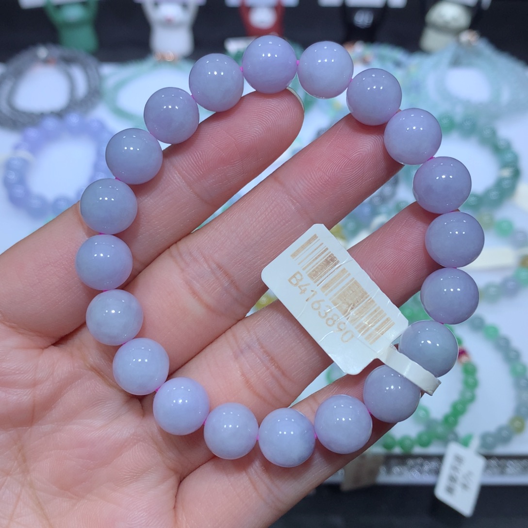 翡翠未镶嵌手串天然