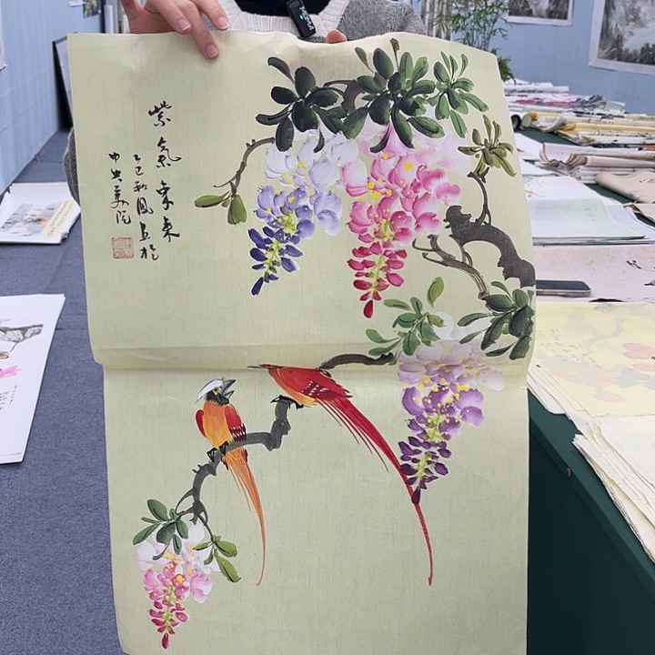 国画纯手绘国画作品大放漏！