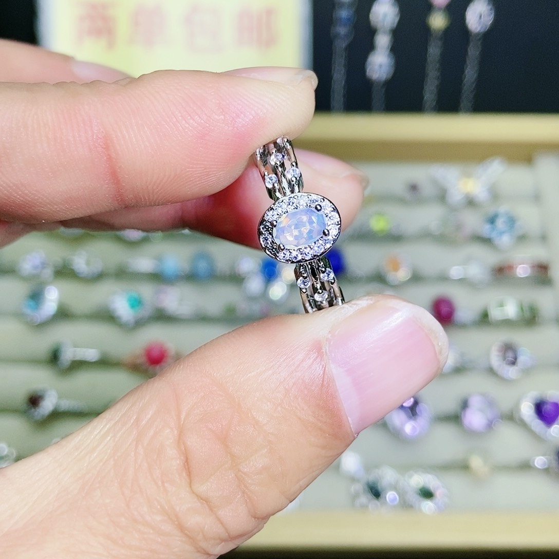 【闪购商品】未镶嵌欧泊戒指