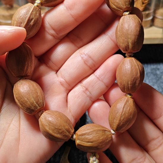 橄榄核手串/手链橄榄核核雕原皮手串