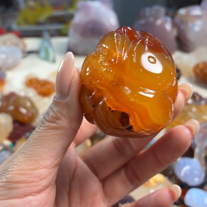 玛瑙/玉髓未镶嵌吊坠(不含链)