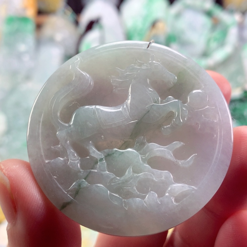 【闪购商品】翡翠吊坠(不含链)未镶嵌