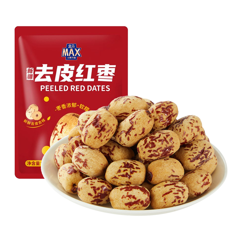 盒马MAX 新疆去皮红枣 1kg
