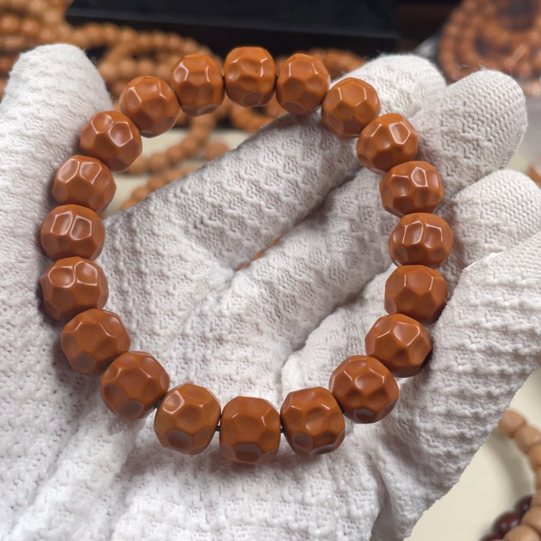 猴头核桃手串泛油油点无相奶酪➕配饰