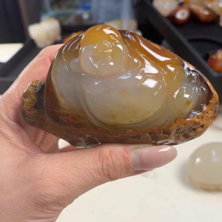 玛瑙/玉髓吊坠(不含链)未镶嵌