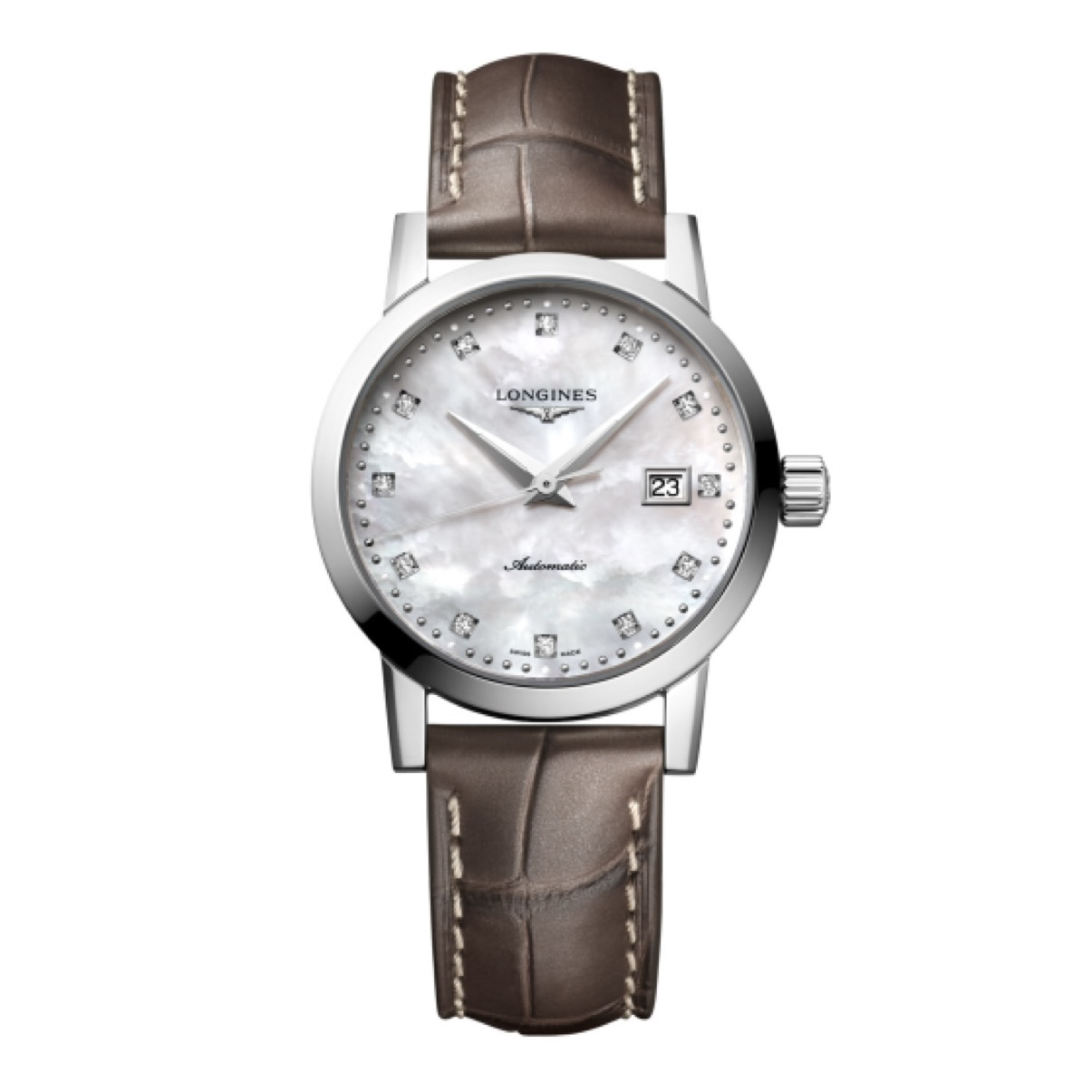 99新 Longines/浪琴 浪琴1832/325系列/贝母/女士/30mm
