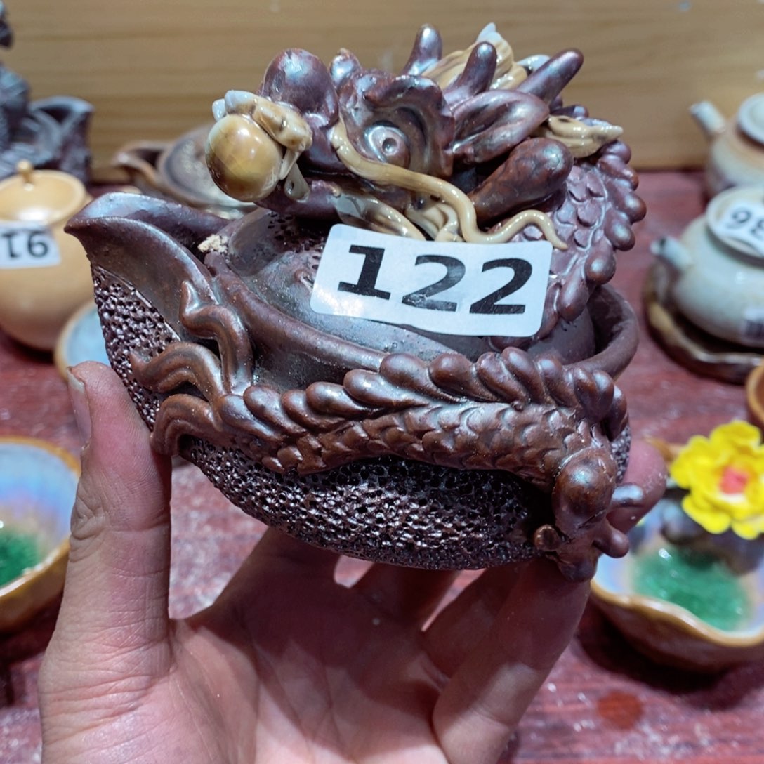 柴烧茶具陶瓷杯子