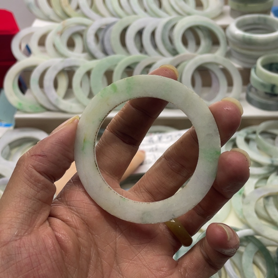 定制翡翠未镶嵌天然缅甸A货翡翠