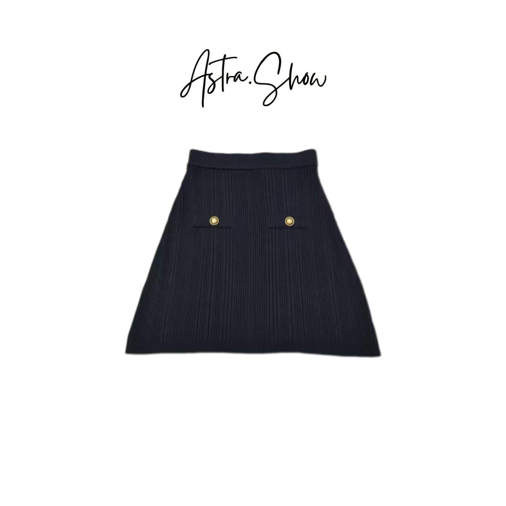  Astra闪闪|【凯瑟琳】25新款秋季小香风针织半裙修身气质百搭短裙