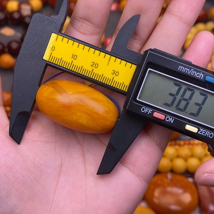 琥珀未镶嵌裸石蜜蜡L