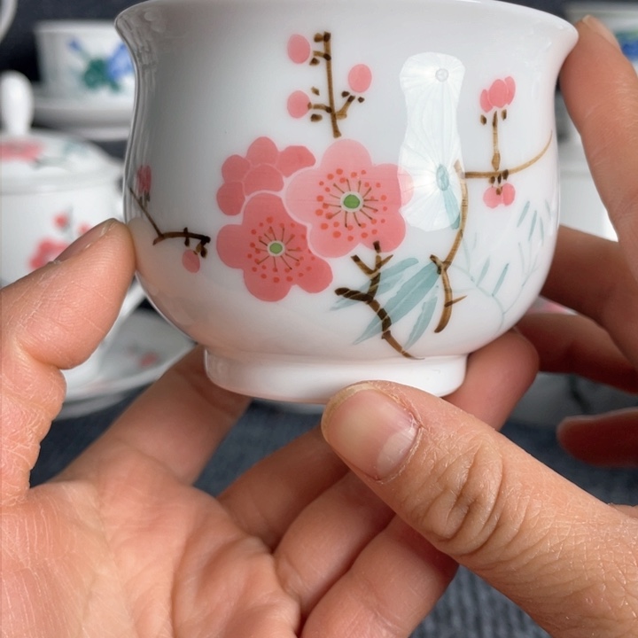 有****室景德镇陶瓷杯子4个