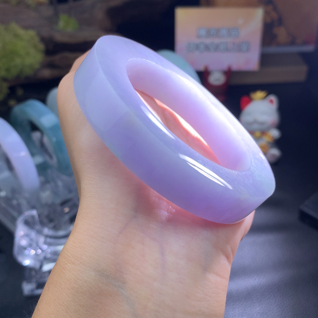 未镶嵌手镯53-62正圈定制翡翠