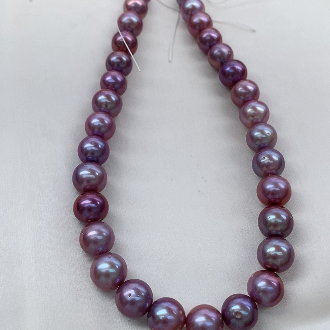 淡水珍珠颈饰银S925镶嵌