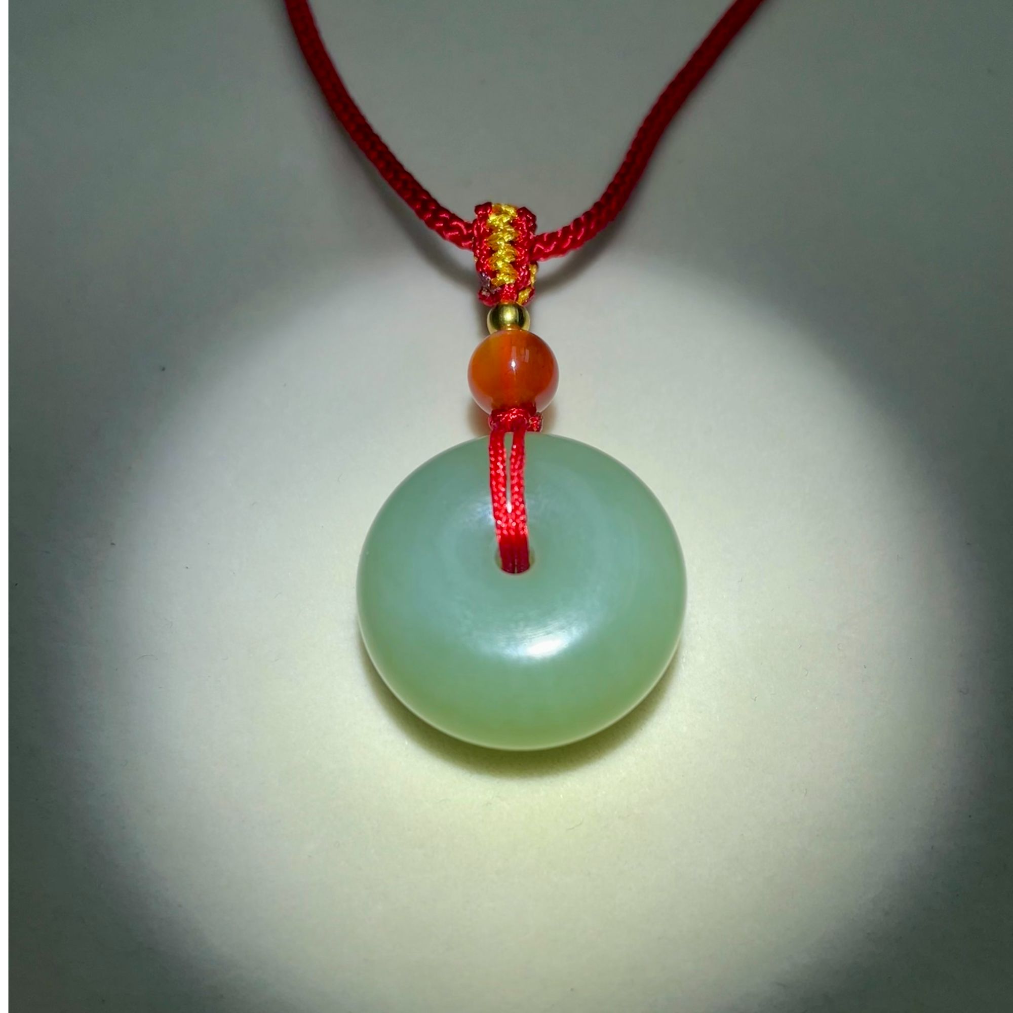 【德玉笙】新人福利专属新疆和田玉平安扣多样发一