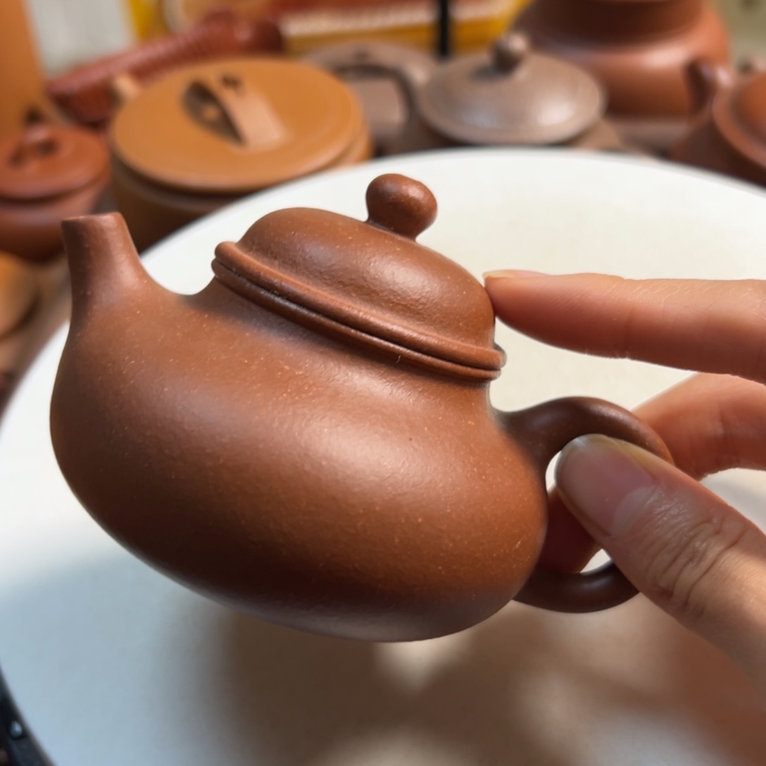 紫砂茶杯✨****红将破容天150