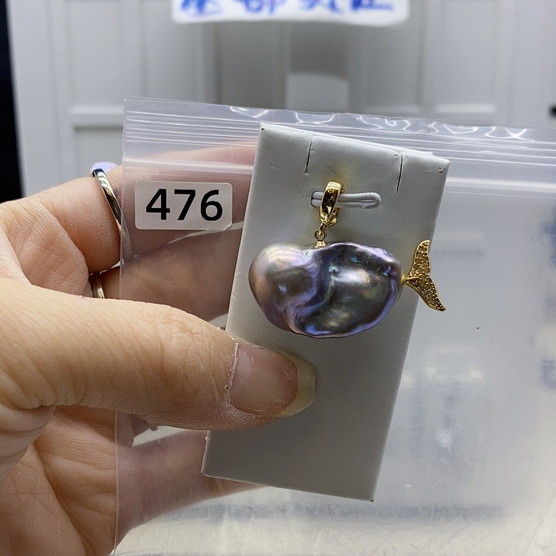 颈饰合金淡水珍珠