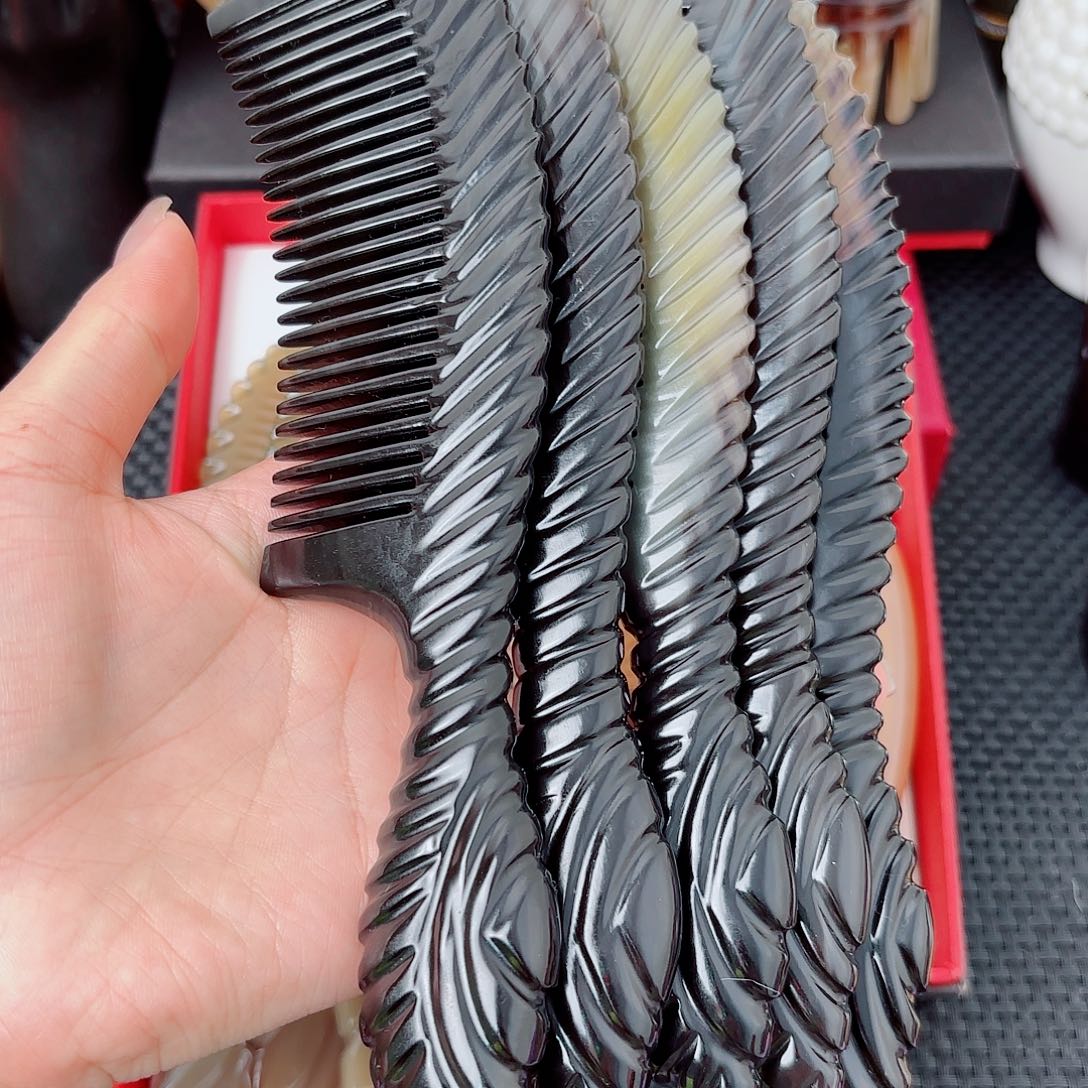 纯天然纯牛角手工制作