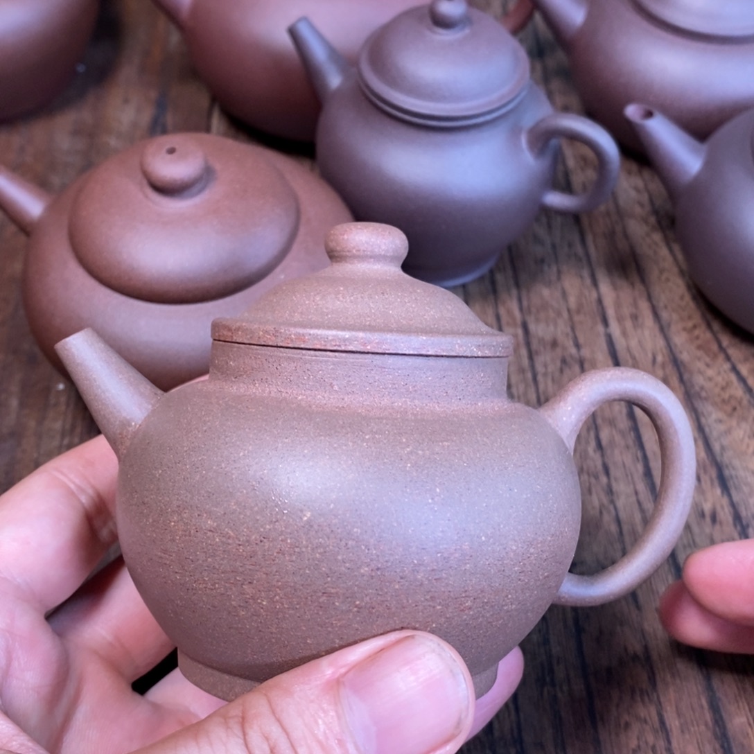 紫砂茶壶全手工摹古容量140cc