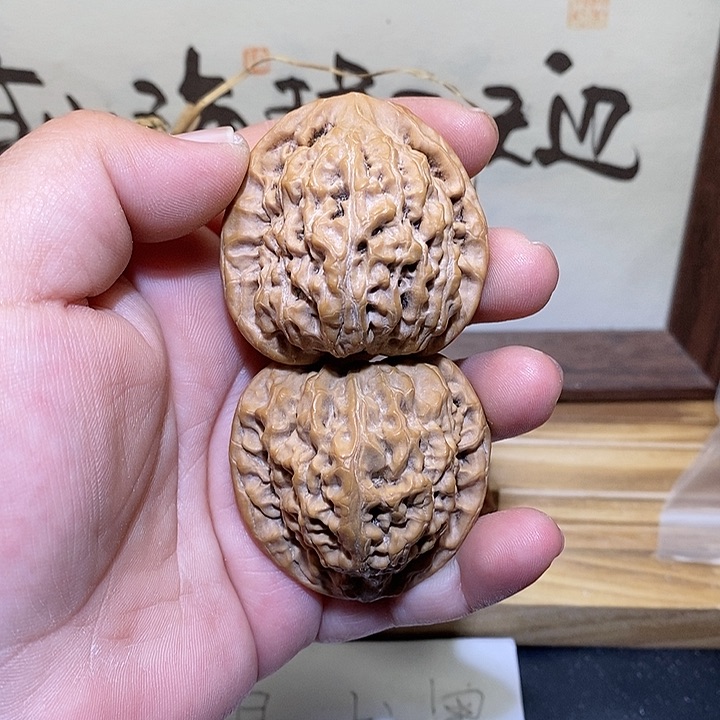 文玩核桃把件42蓟县火麒麟