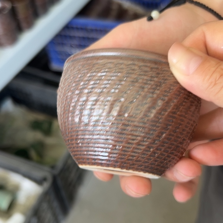 龙泉云间青瓷小米茶器