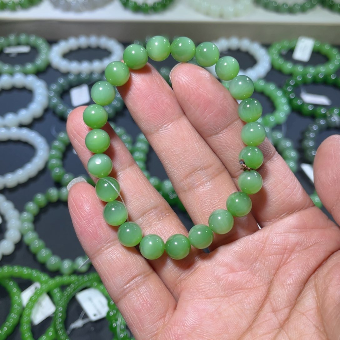 和田玉手链未镶嵌器**昂