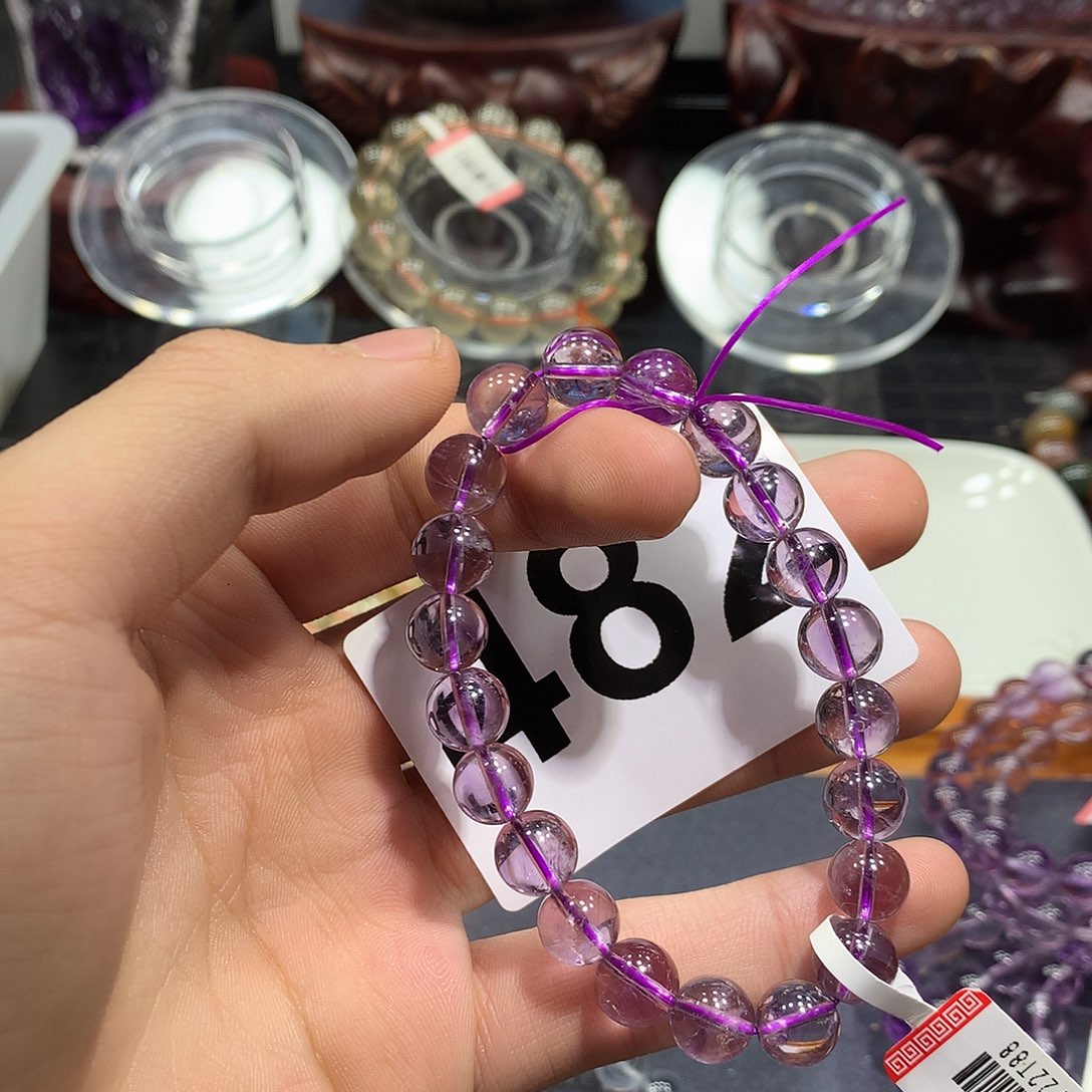 水晶手链未镶嵌天然