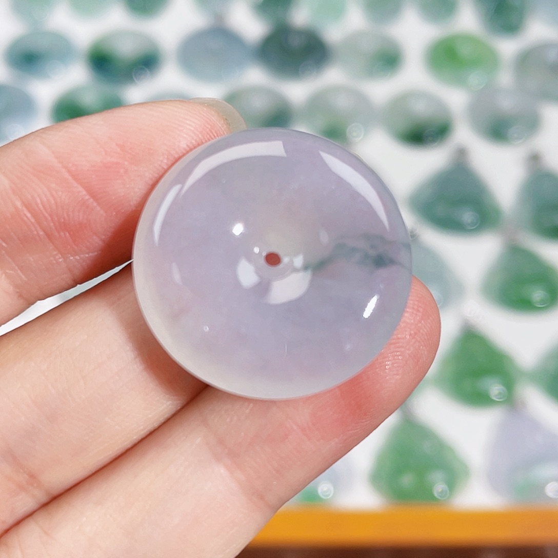 颈饰未镶嵌翡翠吊坠