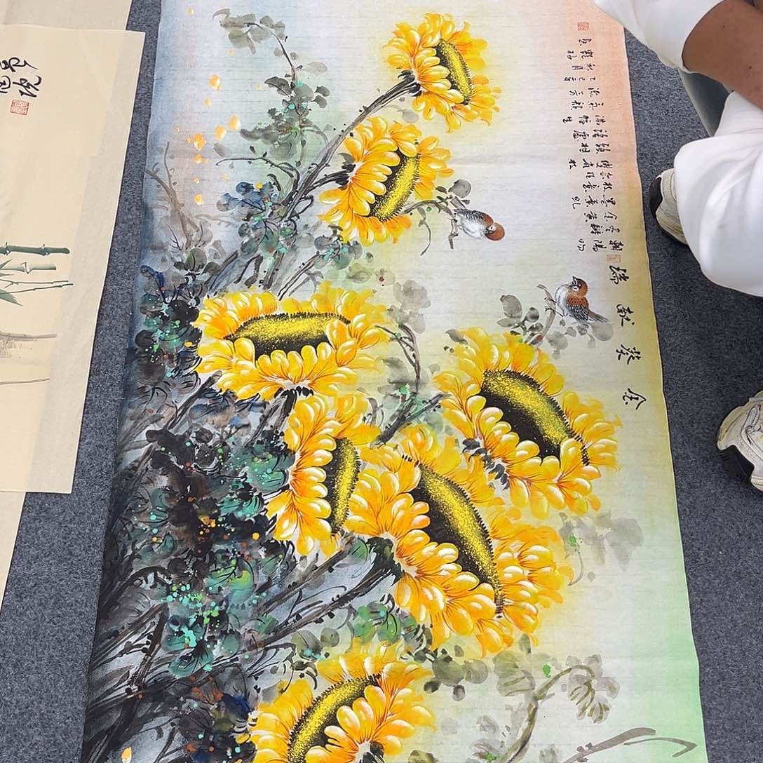 国画纯手绘作品欣赏