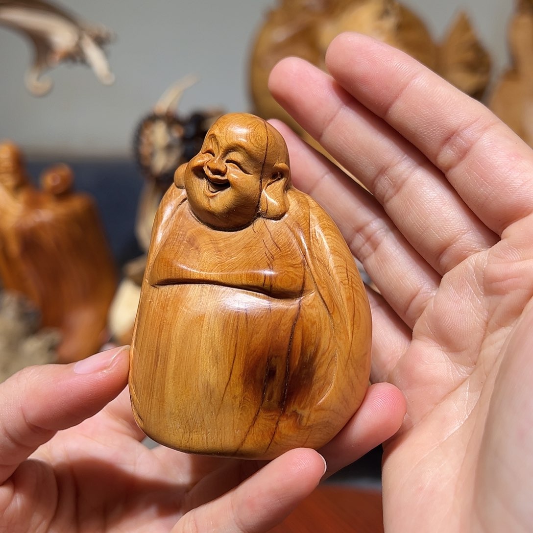 柏木（崖柏）崖柏木手把件摆件