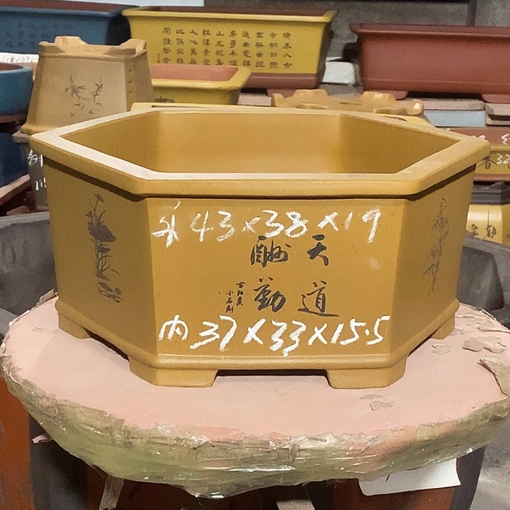 紫砂花盆花盆包邮