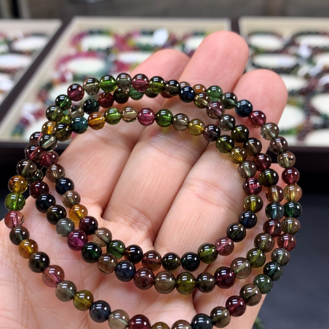 手链未镶嵌碧玺4.8左右