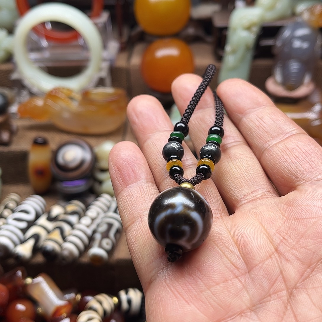 玛瑙/玉髓未镶嵌车挂