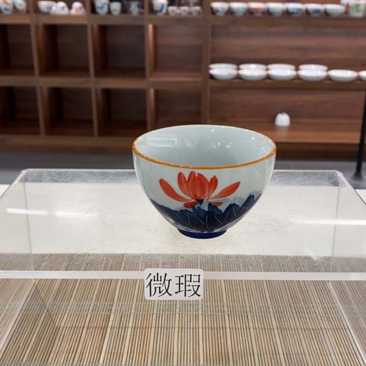 釉下老陶泥手工绘制