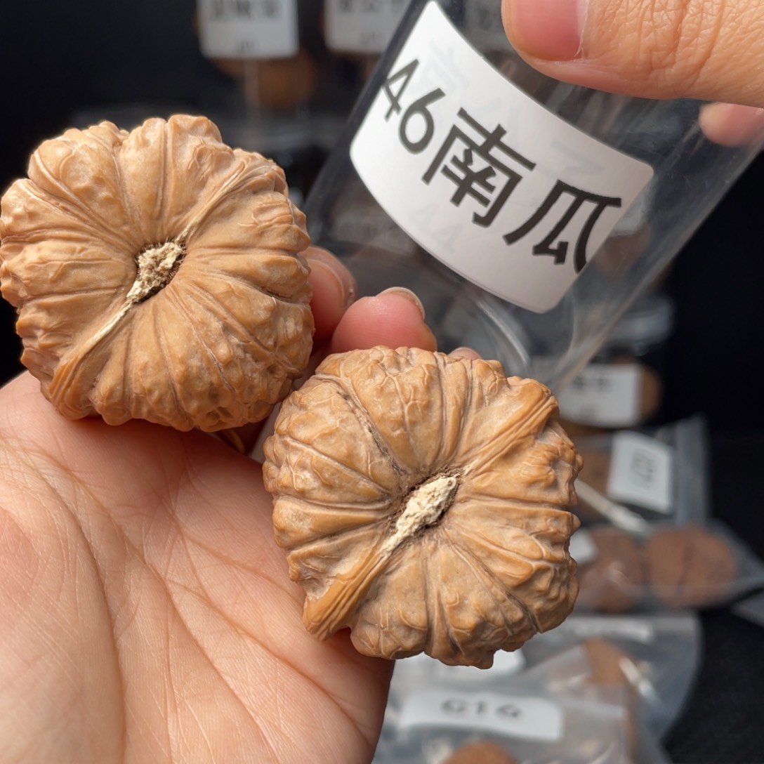 文玩核桃把件跃*46南瓜