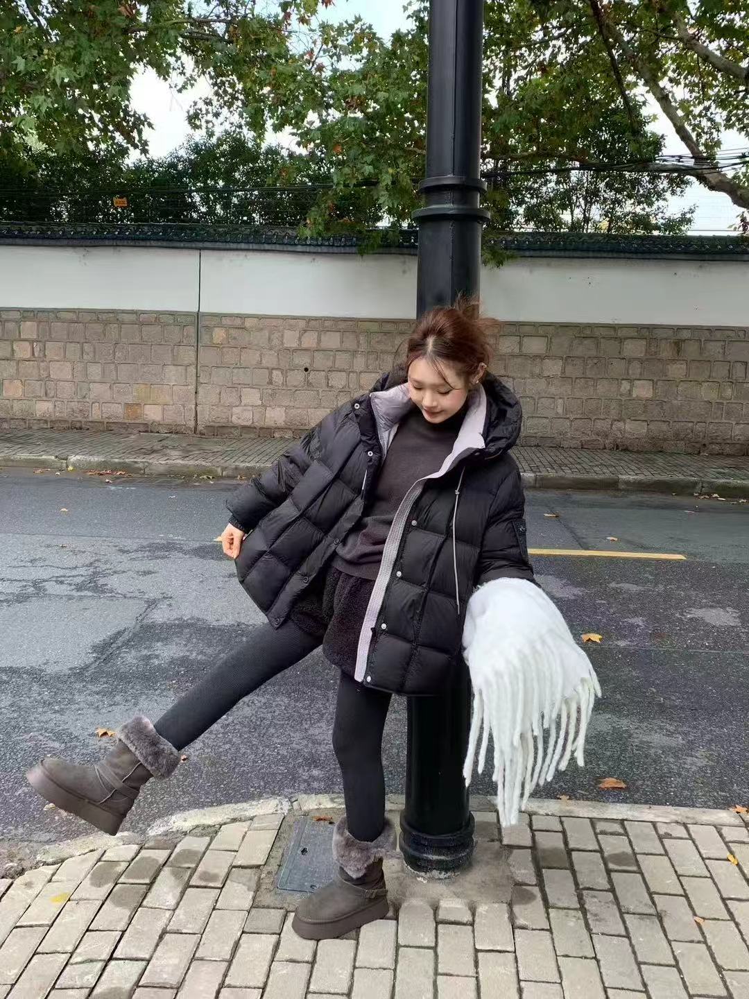 HT 71079新款时尚百搭羽绒服