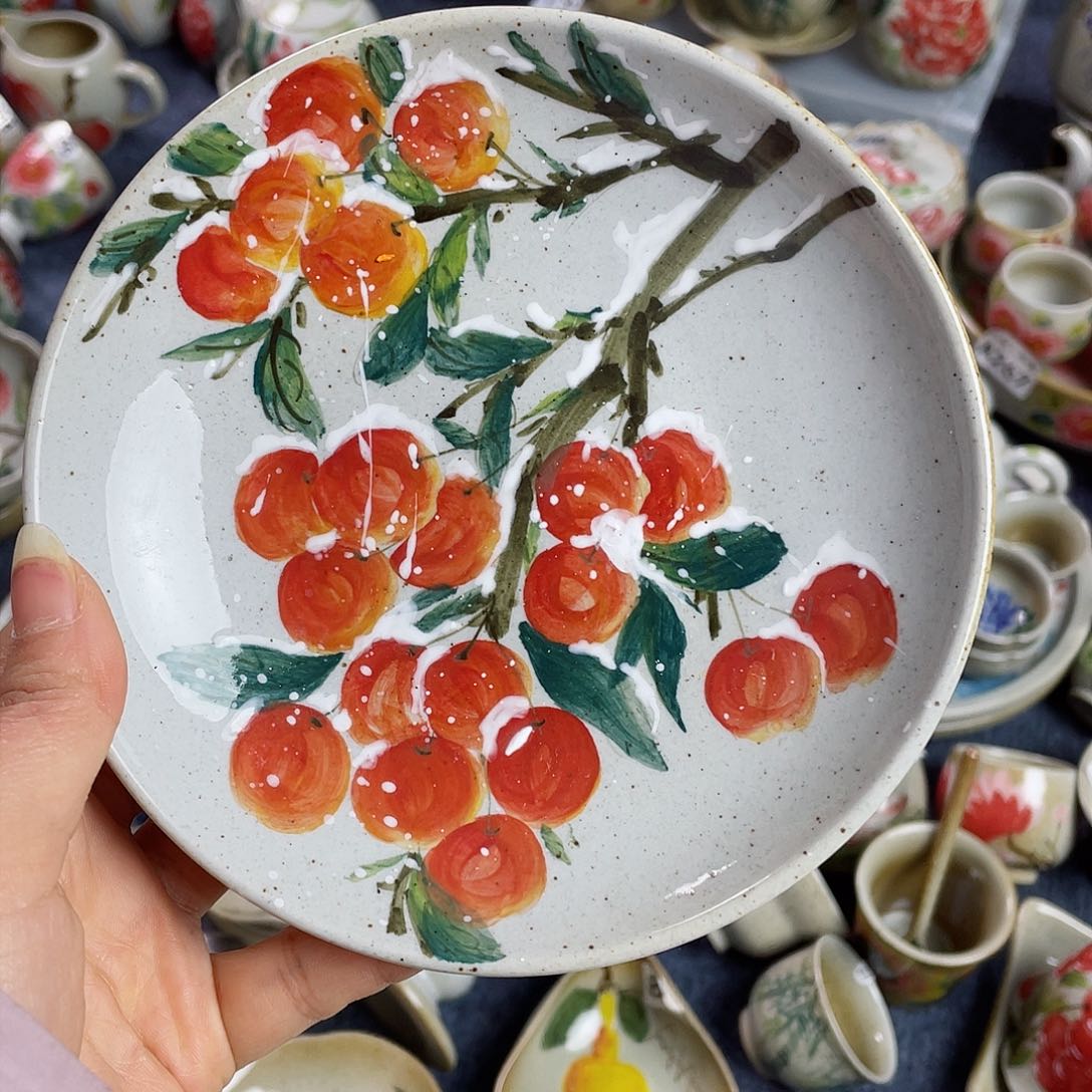 盘景德镇高温陶瓷88888