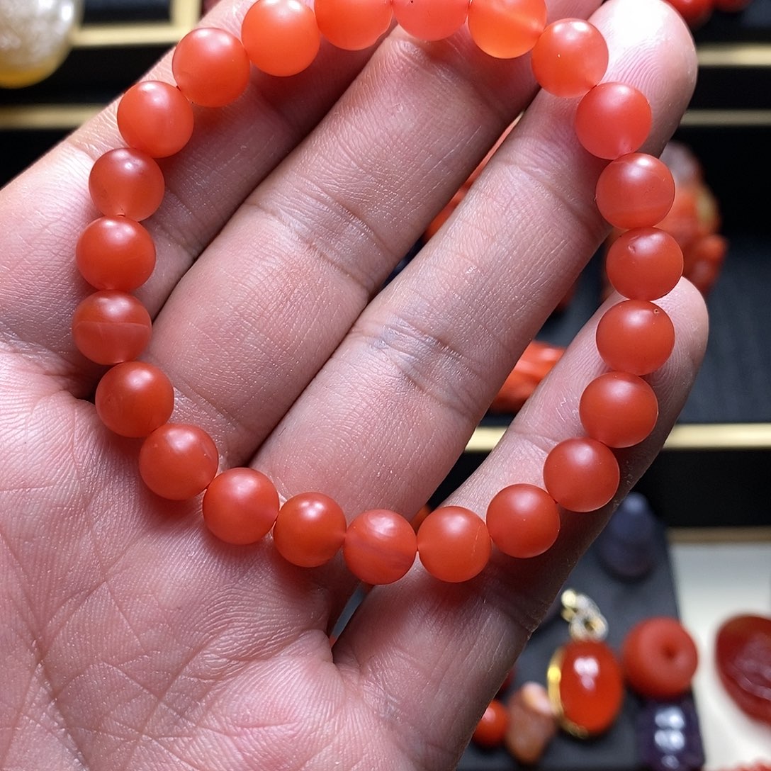 【闪购商品】南红玛瑙0.7➕手串未镶嵌