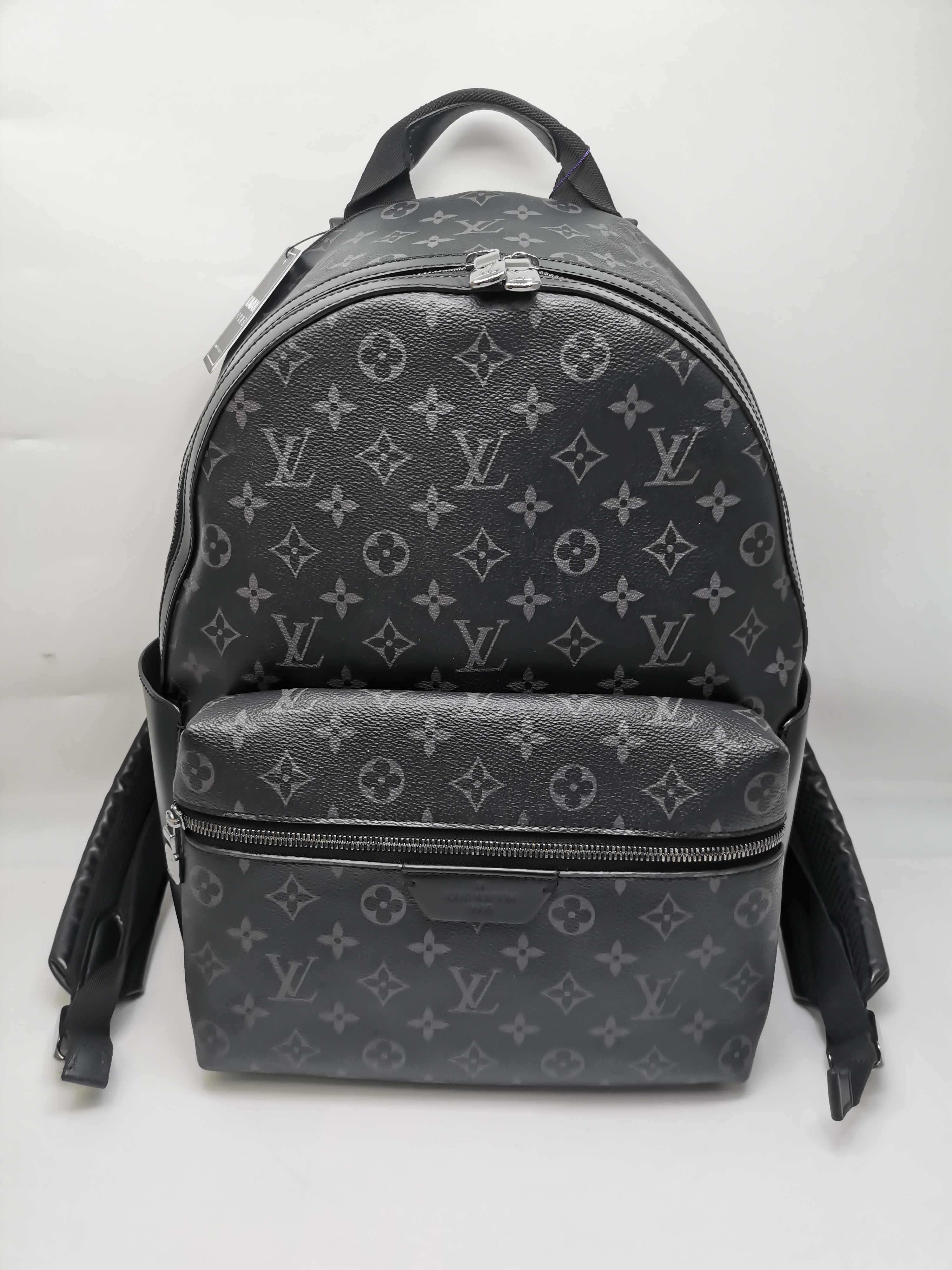 99新 LouisVuitton/路易威登 98新 17897  LV 黑老花双肩包阿波罗