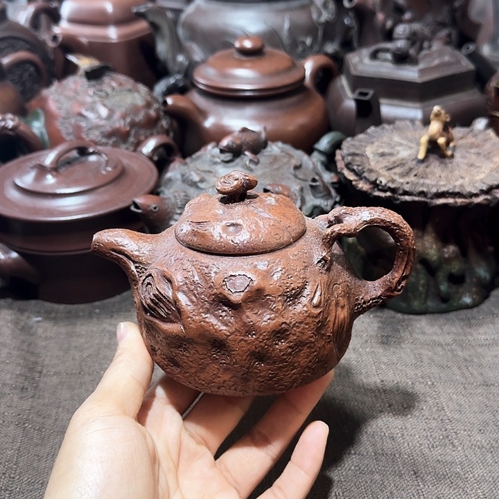泥塑紫砂壶茶具壶
