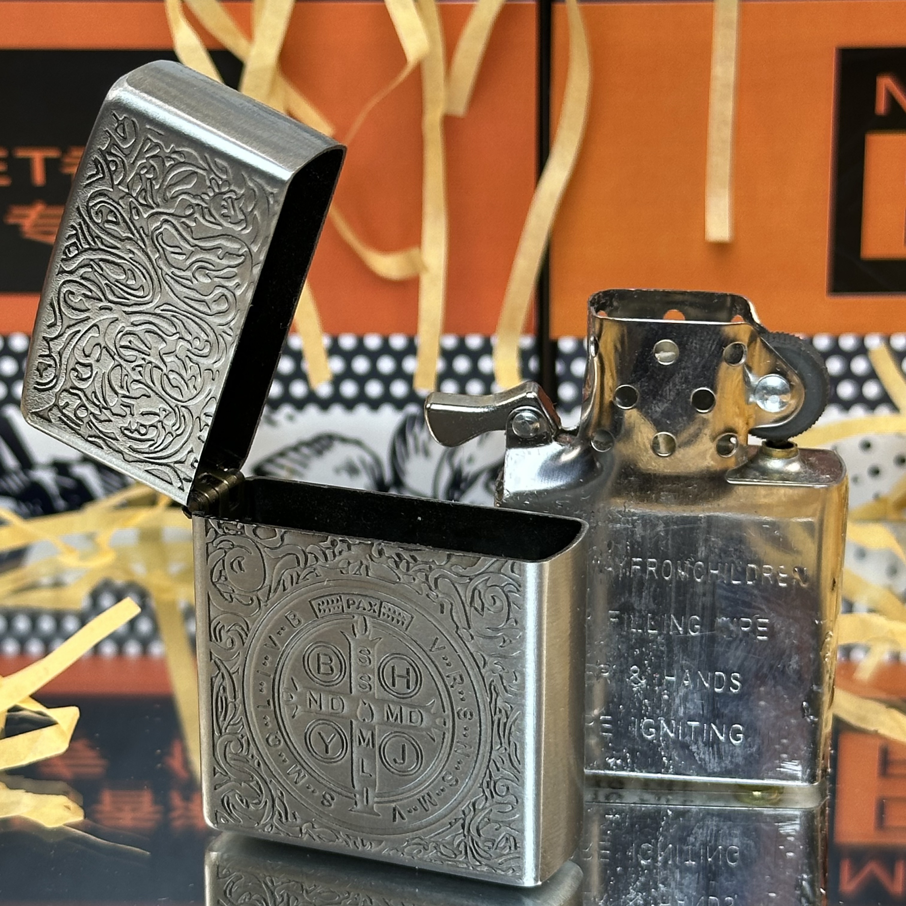 康斯坦丁古银煤油打火机